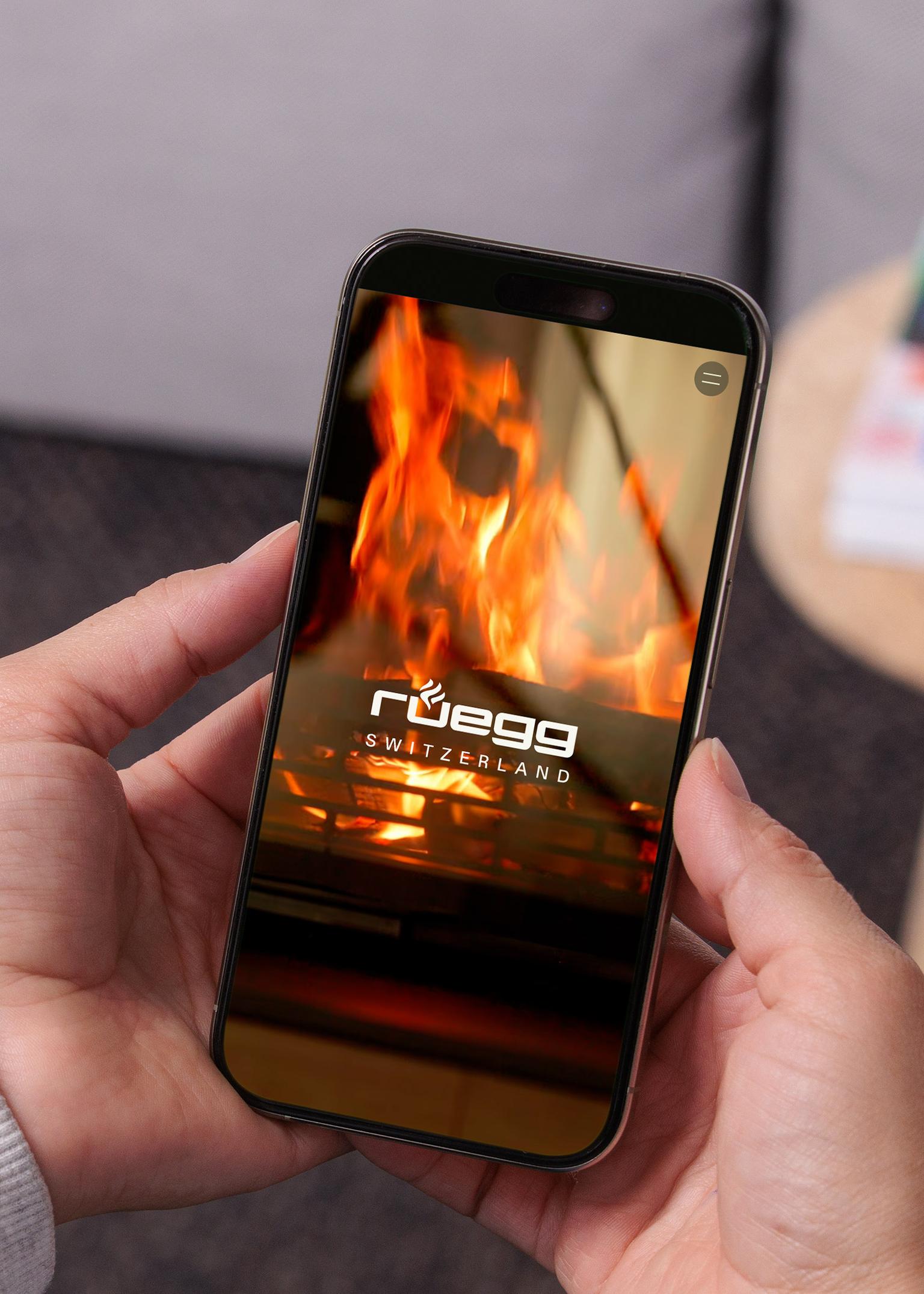 Bild von Neue Website für Rüegg Cheminée