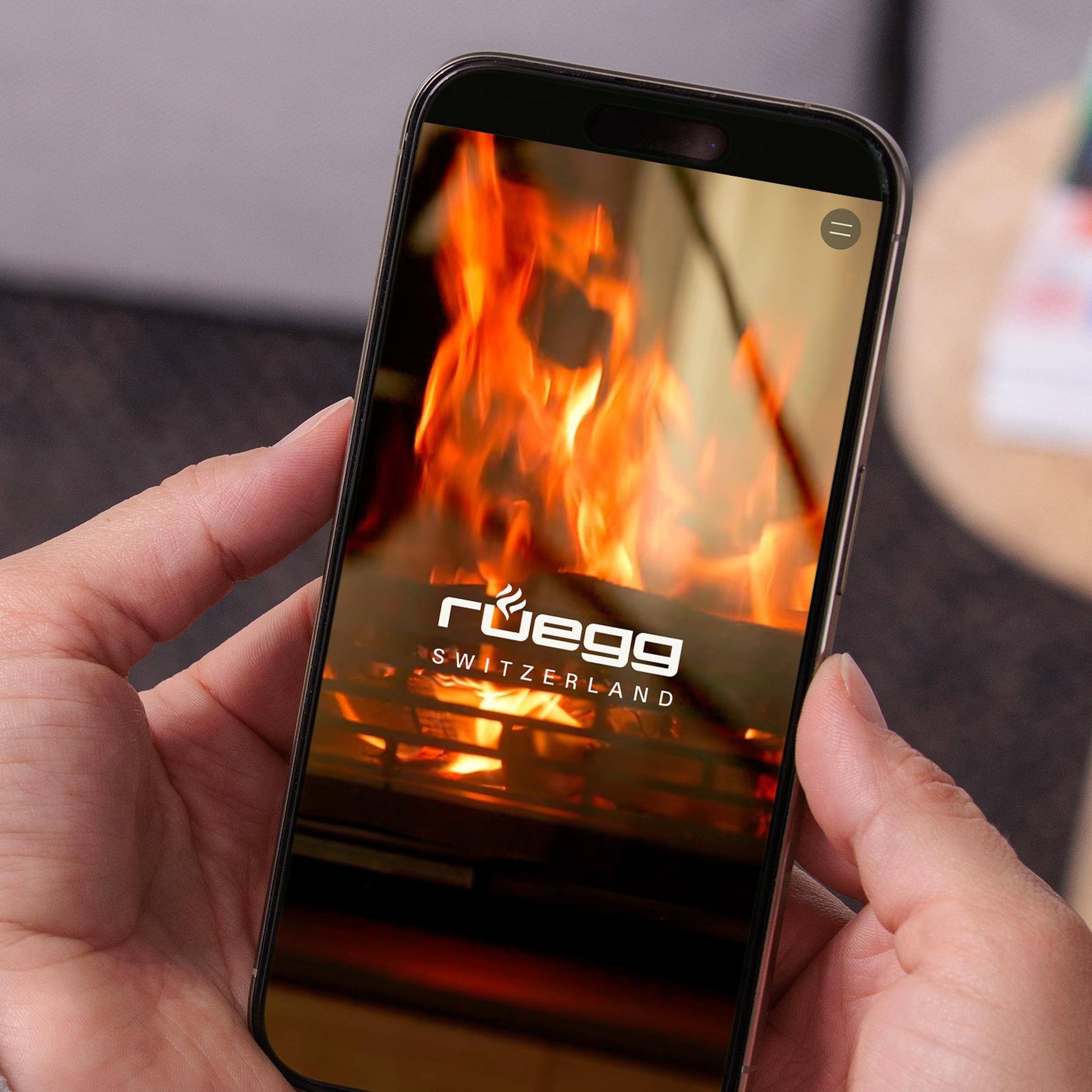 Bild von Neue Website für Rüegg Cheminée