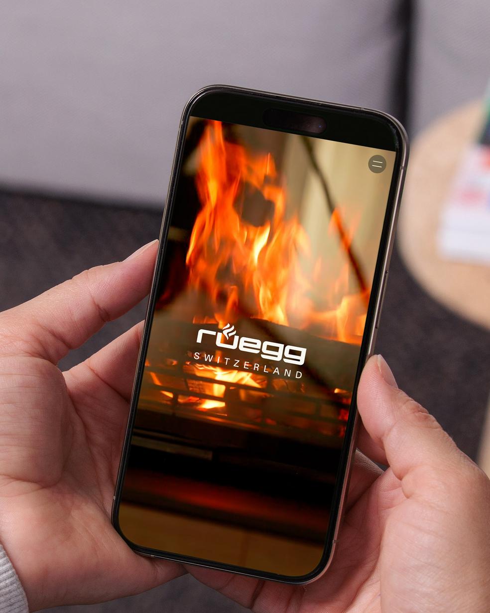 Bild von Neue Website für Rüegg Cheminée