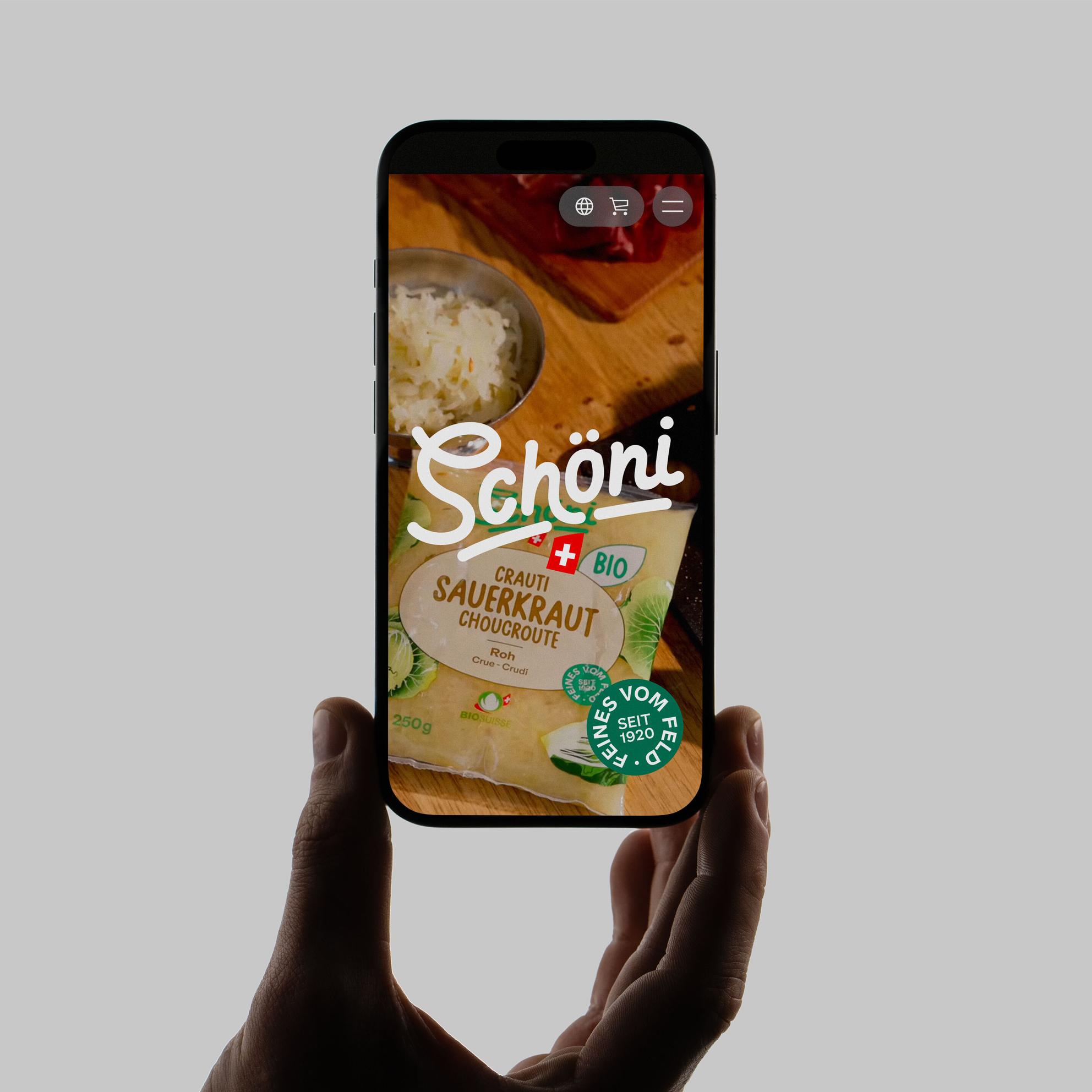 Bild von Schöni Food: Neue Corporate Website mit Shopify Storefront Web Components