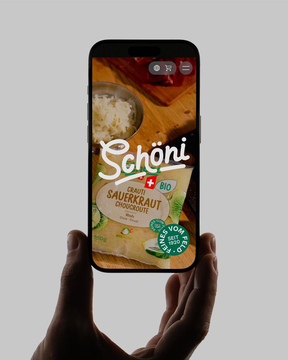 Bild von Schöni Food: Neue Corporate Website mit Shopify Storefront Web Components